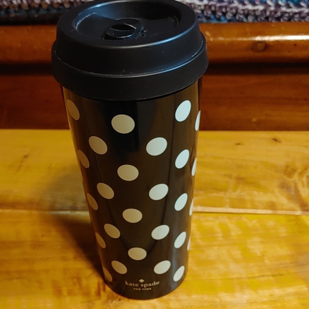 KATE SPADE ACRYLIC DRINK TUMBLER